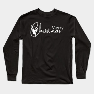 Merry Christmas dancer design Long Sleeve T-Shirt